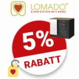 5% Lomado Gutschein
