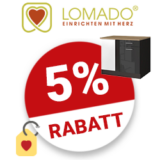 5% Lomado Gutschein