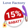 15% LoveFactory Gutschein