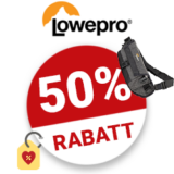 50% Lowepro Gutschein