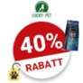 40% Lucky-Pet Gutschein