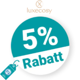 5% LuxeCosy Rabatt – Newsletter