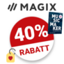 40% MAGIX Gutschein