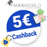 5€ MAXXWORLD Cashback