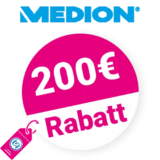 200€ MEDION Gutschein – Auf ausgewählte B-Ware