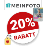 20% MEINFOTO Gutschein