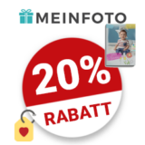 20% MEINFOTO Gutschein