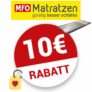 10€ MFO Matratzen Gutschein