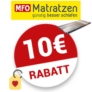 10€ MFO Matratzen Gutschein