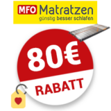 80€ MFO Matratzen Gutschein