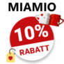10% MIAMIO Gutschein