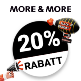 20% MORE & MORE Gutschein