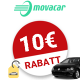 10€ MOVACAR Gutschein