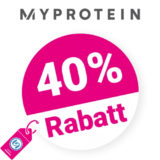 40% MYPROTEIN Gutschein – Auf Bestseller