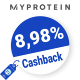8,98% MYPROTEIN Cashback – AUF ALLES