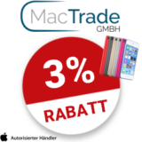 3% MacTrade Gutschein