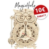 10€ MagicHolz Rabatt auf 3D Eulen Puzzle
