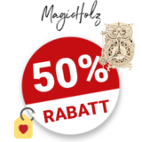 50% MagicHolz Gutschein