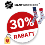 30% Many Mornings Gutschein