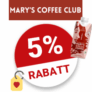 5% Marys Dream Coffee Gutschein