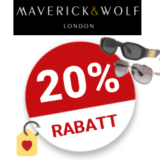20% Maverick & Wolf Gutschein