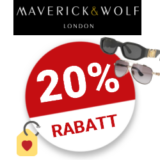 20% Maverick & Wolf Gutschein