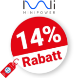 14% Mini Power Rabatt – Auf Powerstation