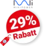 29% Mini Power Rabatt – Auf Zubehör