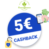 5€ Mittel zum Leben Cashback