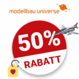 50% Modellbau-Universe Gutschein