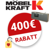 400€ Möbel Kraft Gutschein