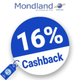 16% Mondland Cashback – AUF ALLES