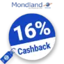 16% Mondland Cashback – AUF ALLES