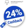 24% Morgenmut Cashback – AUF ALLES
