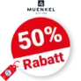 50% Muenkel.eu Rabatt – Sale