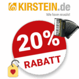 20% Musikhaus Kirstein Gutschein