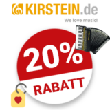 20% Musikhaus Kirstein Gutschein