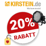 20% Musikhaus Kirstein Gutschein