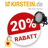 20% Musikhaus Kirstein Gutschein