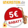 5€ Musikhaus Kirstein Gutschein