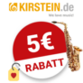 5€ Musikhaus Kirstein Gutschein