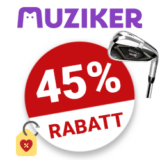 45% Muziker Gutschein