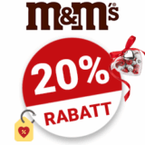 20% My M&Ms Gutschein