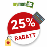 25% MyMat.de Gutschein