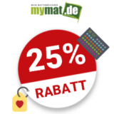 25% MyMat.de Gutschein