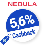 5,6% Nebula Cashback – AUF ALLES