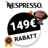 149€ Nespresso Gutschein