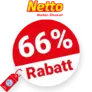 66% Netto Rabatt – Auf ausgewählte Angebote