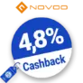 4,8% Novoo Rabatt – Cashback