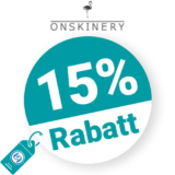 15% ONSKINERY Rabatt – Newsletter